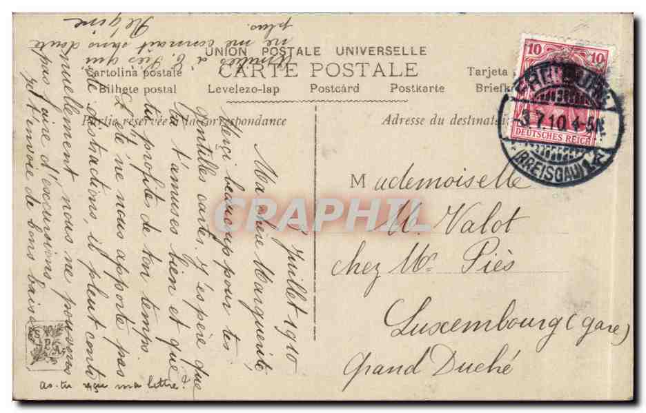 CPA Fantaisie Salon 1910 Pecheurs sur la cote de la Mediterrannee par Montenard — Verso