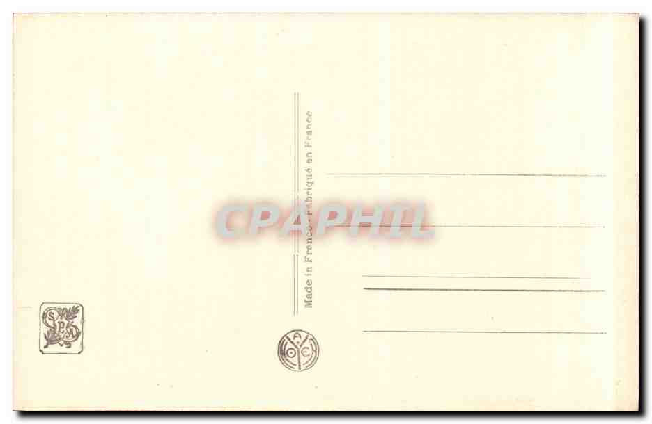 CPA Fantaisie Salon de Paris Henri Jamet Vie paisible — Verso