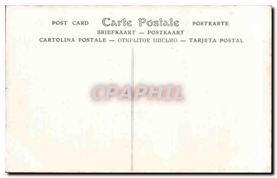 CPA Fantaisie Salon 1909 la danse par Lafon  — Verso