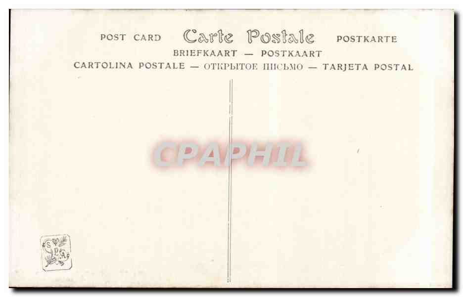 CPA Fantaisie Salon 1909 Galant message par Etcheverry  — Back