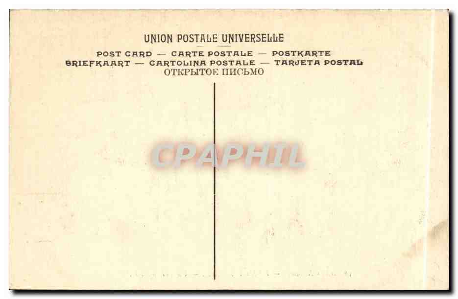 CPA Fantaisie Salon 1907 Hnery Tenre Un the  — Rückseite