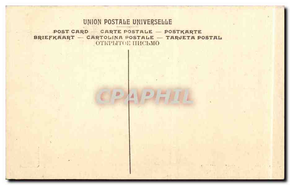 CPA Fantaisie Salon 1907 Jacquier Linceul d'un heros Militaria  — Verso