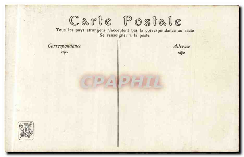 CPA Fantaisie Salon 1896 La toilette par Asti Femme — Verso