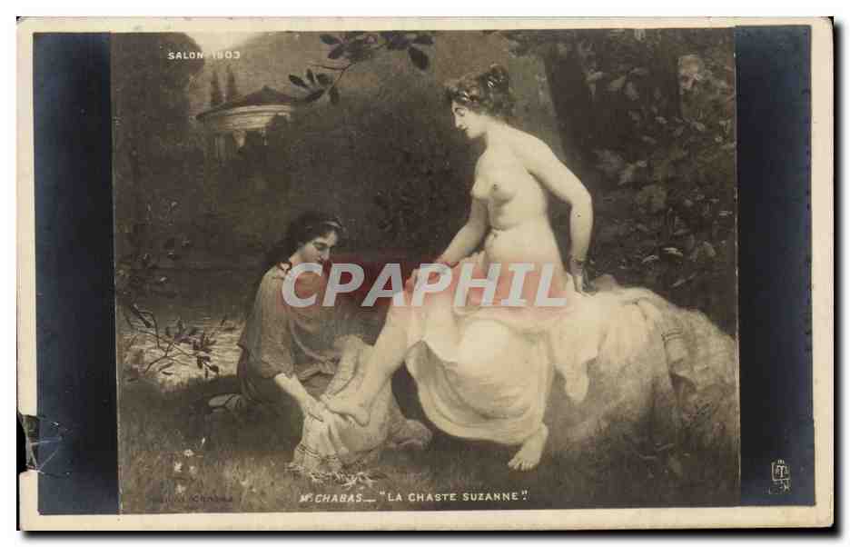M. Chabas — 'La Chaste Suzanne' — Salon 1893