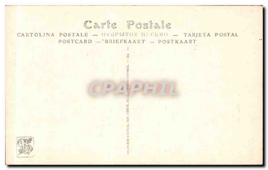 CPA Fantaisie Salon 1920 Rieder Au crepuscule  — Rückseite