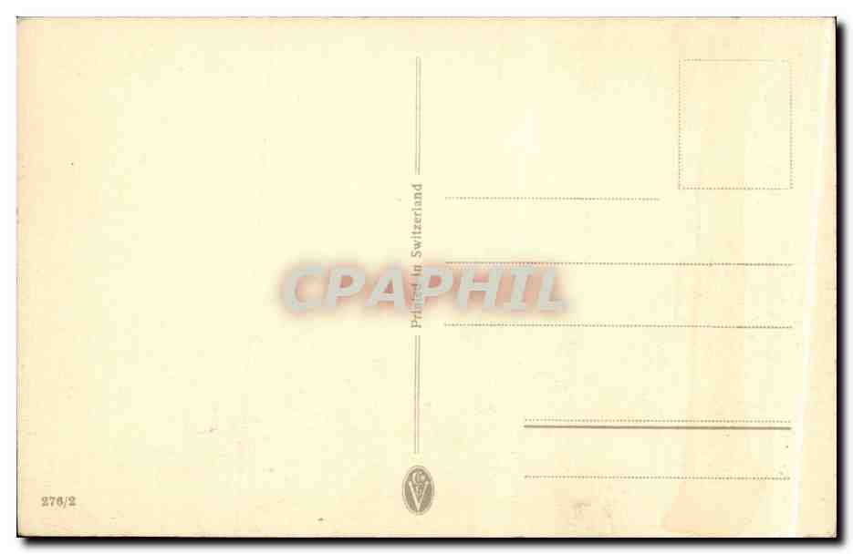 CPA Fantaisie Paysage — Verso