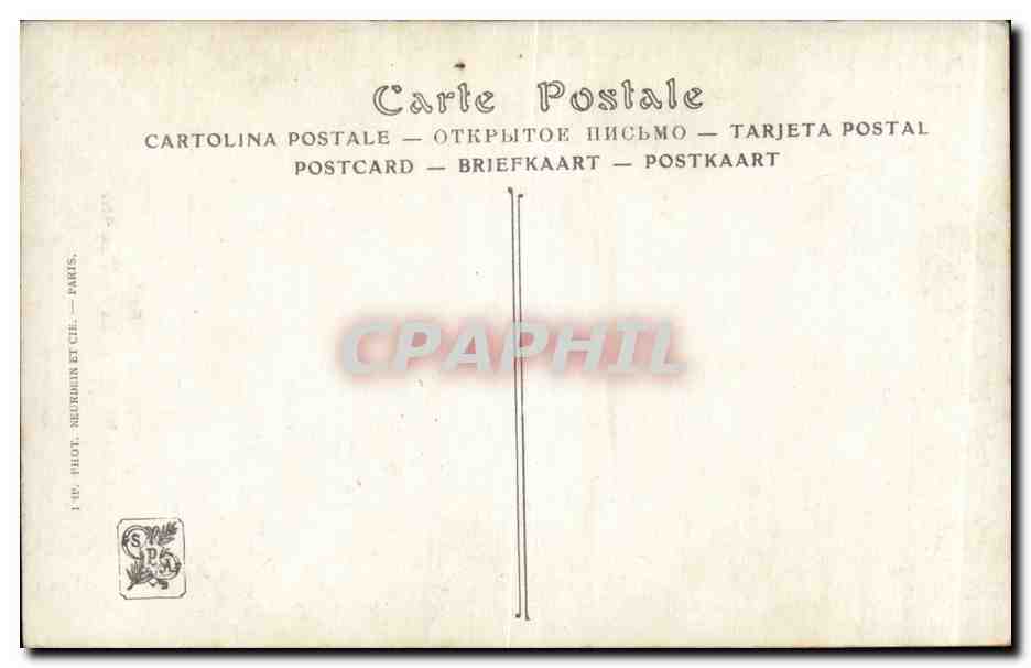 CPA Fantaisie Salons de Paris Louis ridel la fin d'un reve — Rückseite