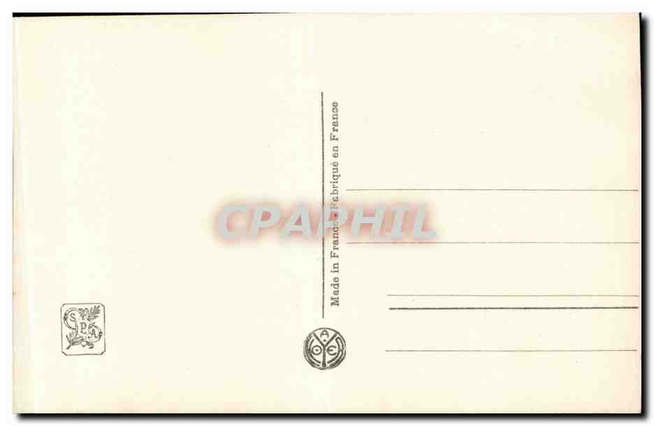 CPA Fantaisie Salon de Paris Quinn Lady X — Verso