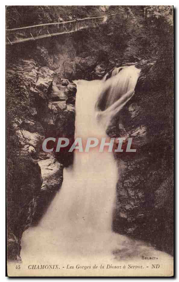 Chamonix — Die Gorges der Diosaz bei Serpoz — Selecta