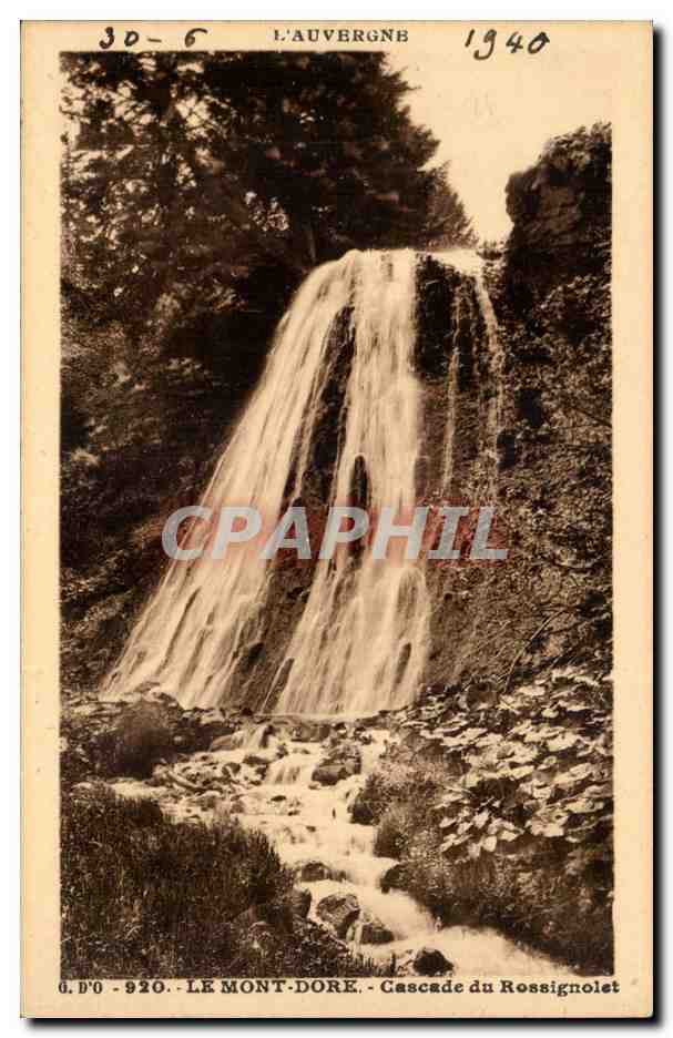 CPA Le Mont Dore Cascade du Rossignolet