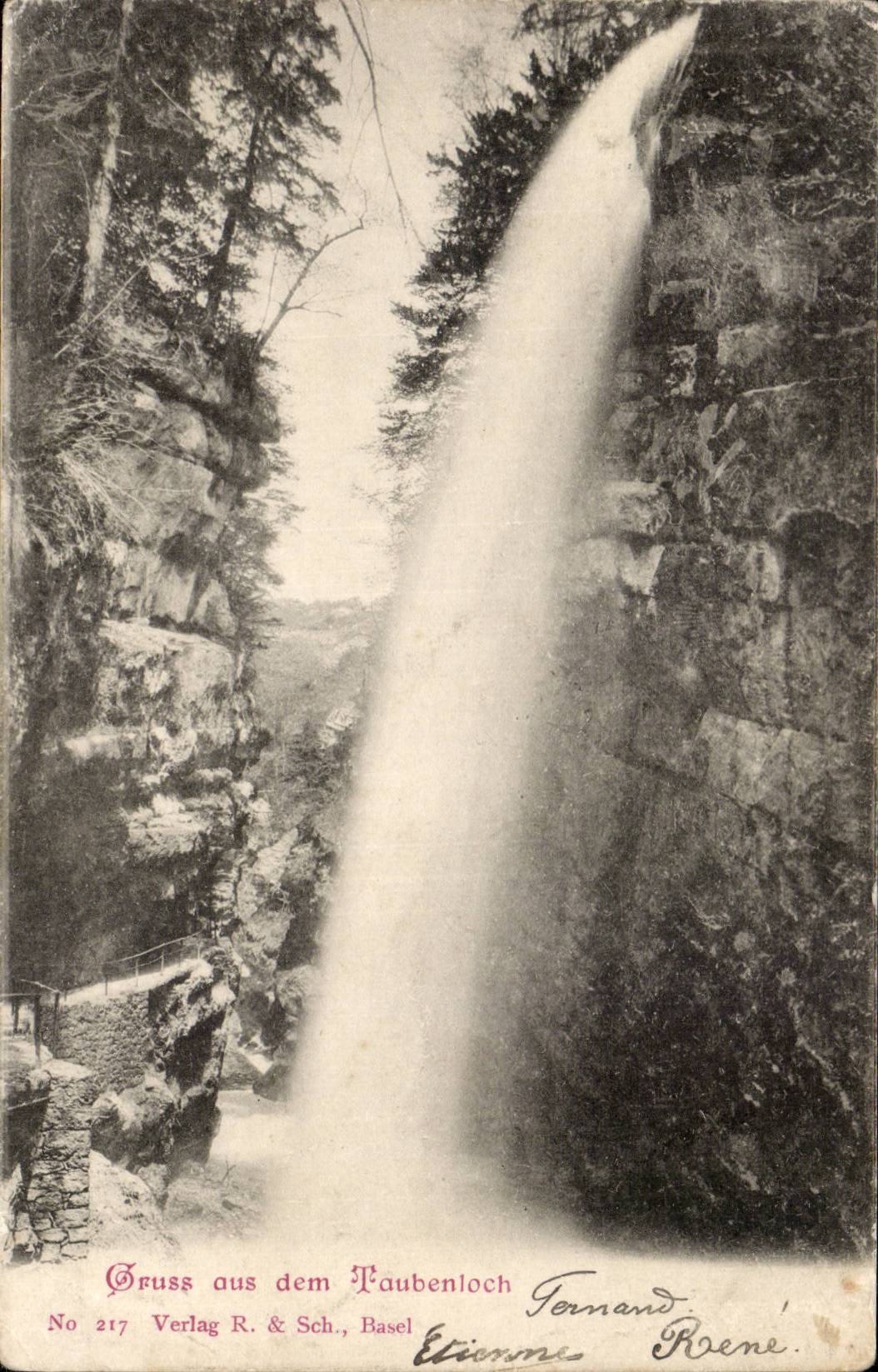 CPA Gruss aus dem Taubenlach