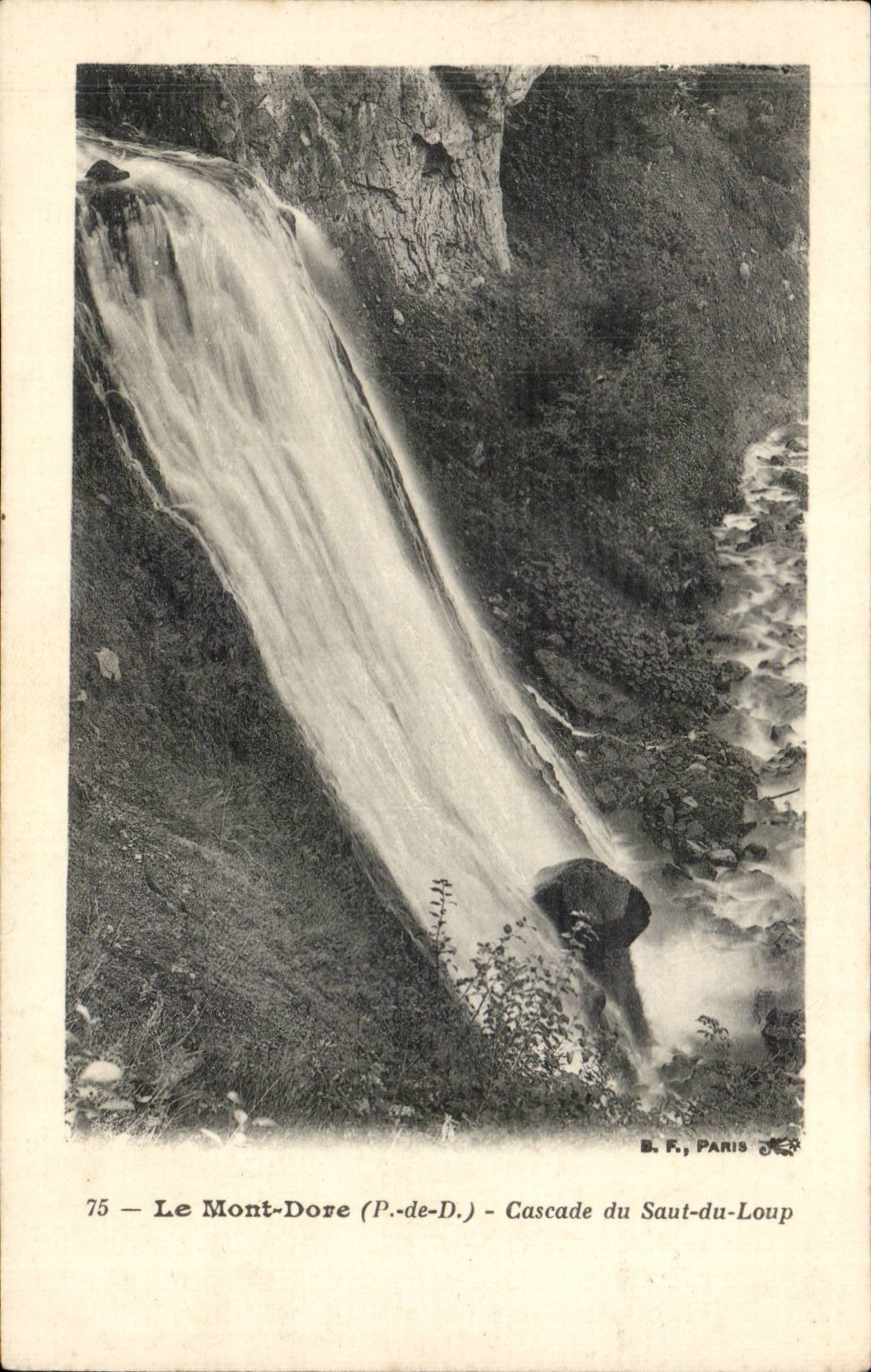 CPA Le Mont Dore Cascade du Saut du Loup