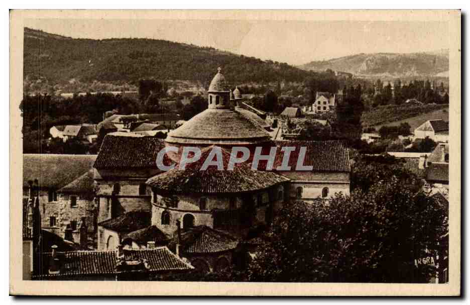 CPA Souillac L'eglise abbatiale Style romano byzantin 
