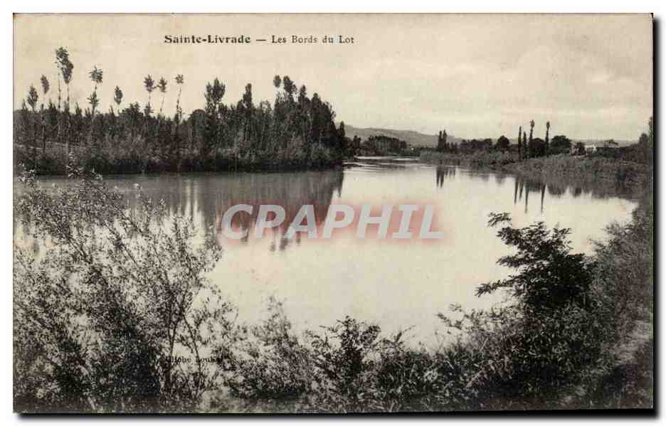 Sainte-Livrade — Les Bords du Lot — CPAPHIL