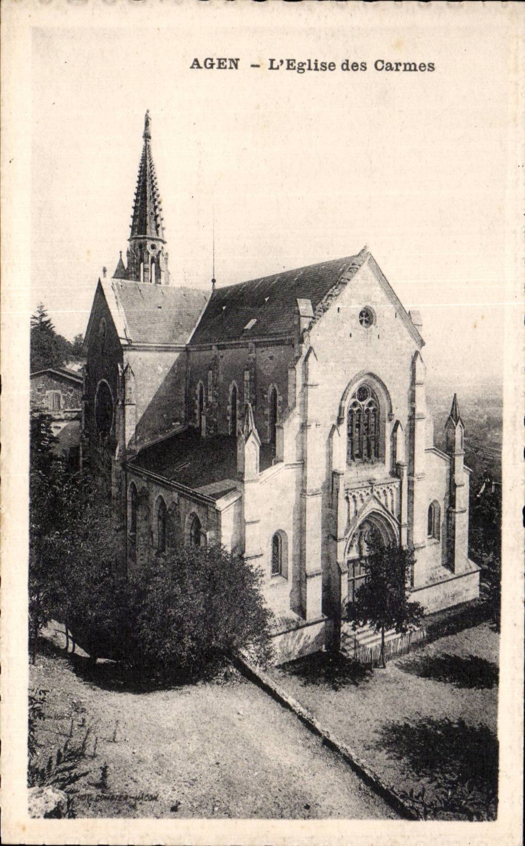 Agen - L'Église des Carmes — Édition Main-Delbert, Agen