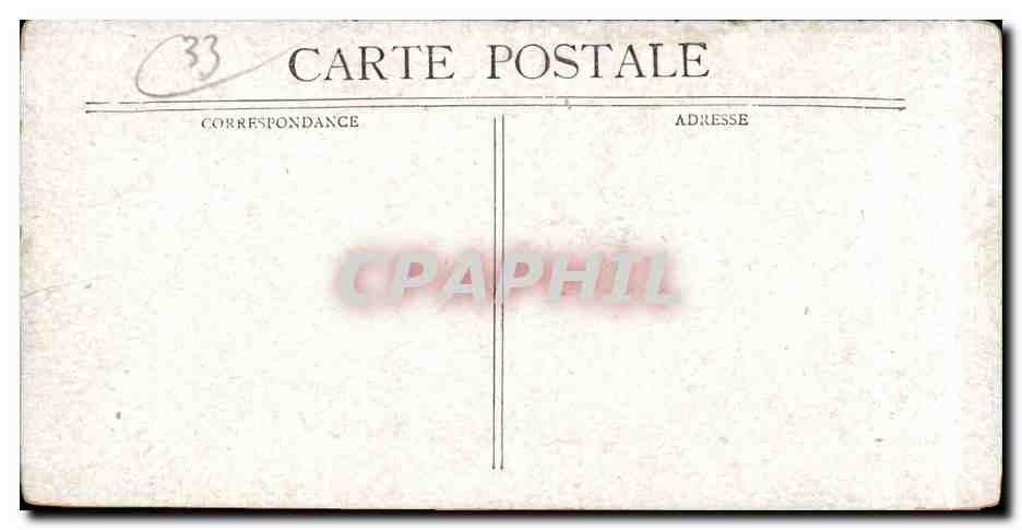 CPA Bordeaux Un transatlantique Bateau  — Verso