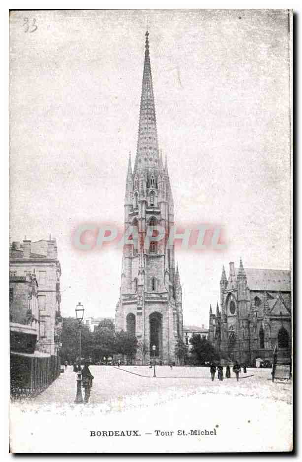CPA Bordeaux Tour St Michel