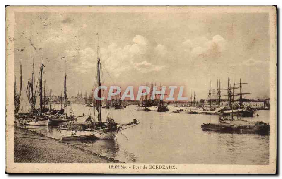CPA Bordeaux Port Bayteaux