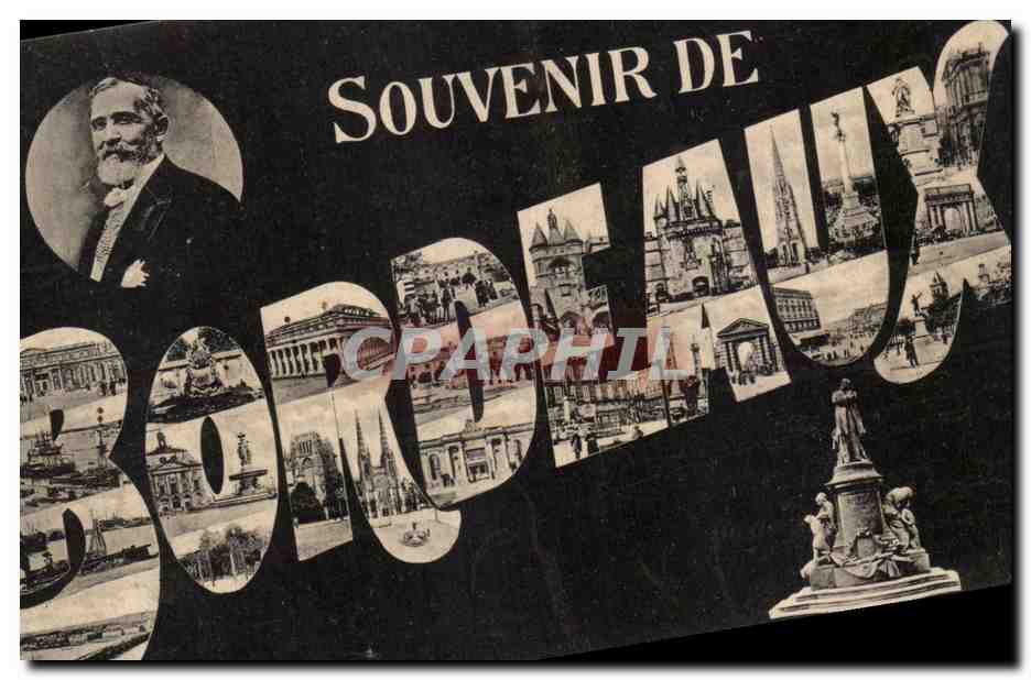 Bordeaux - Souvenir - CPA 
