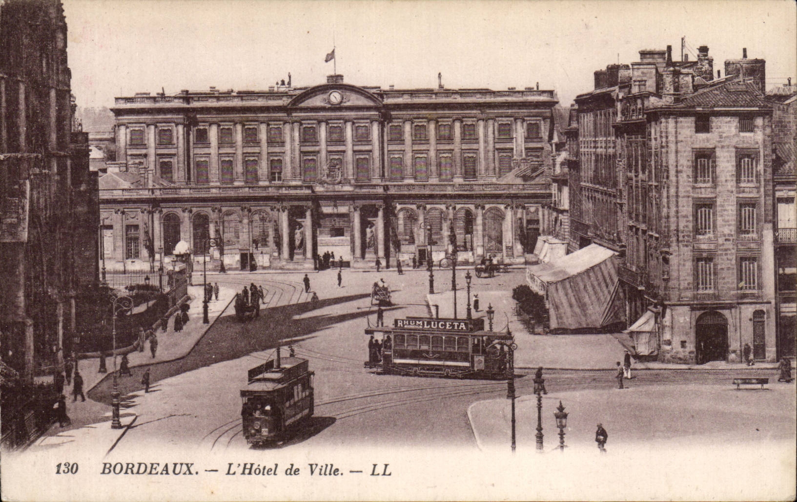 Bordeaux - L'Hotel de Ville - CPA 