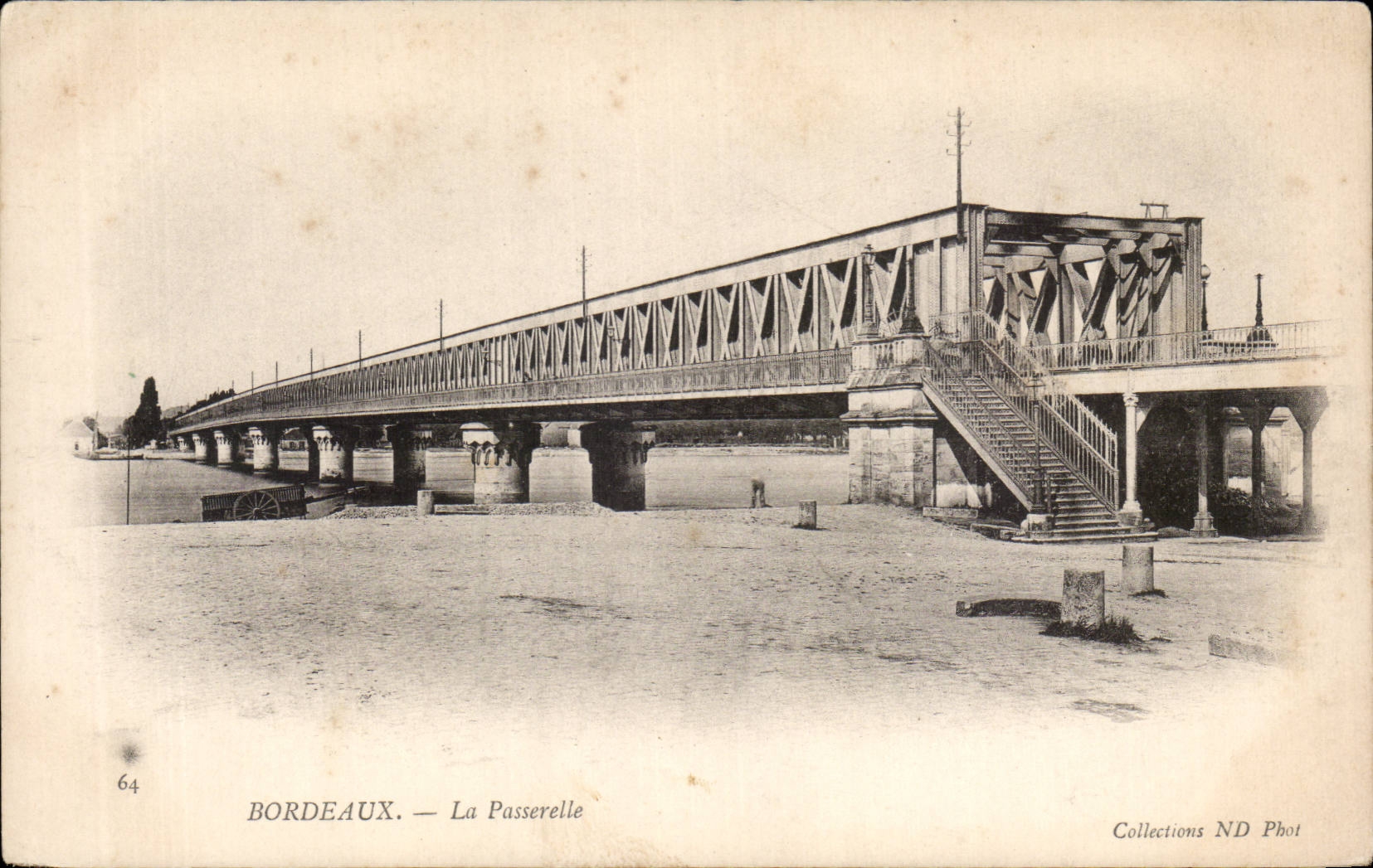 Bordeaux - La Passerelle - CPA 