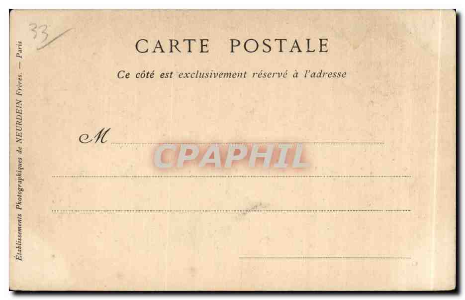 Bordeaux - La Passerelle - CPA  — Verso