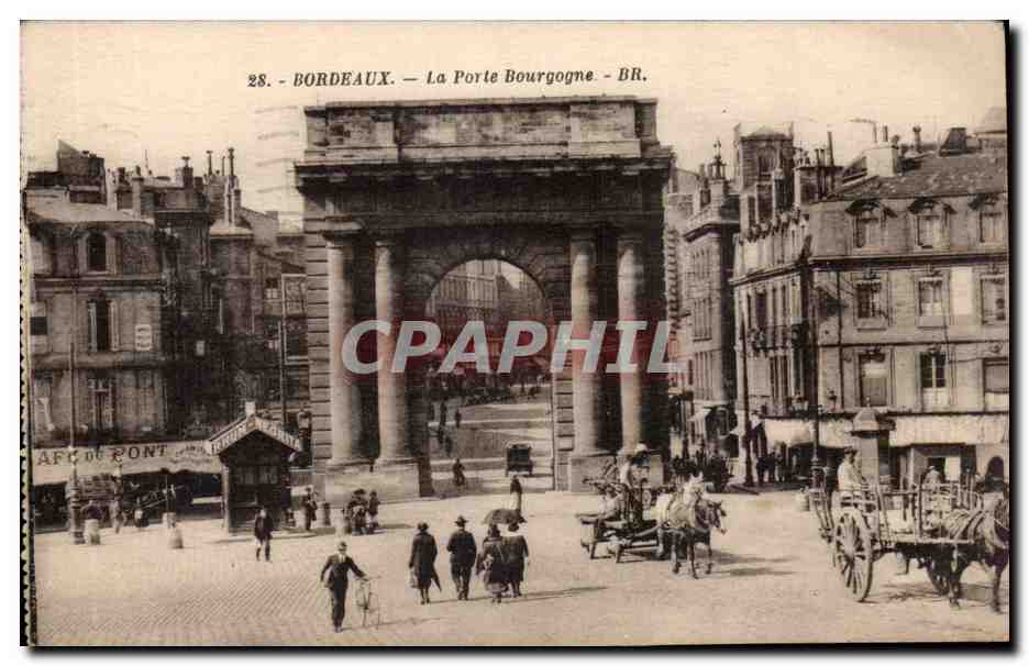 Bordeaux - La Porte Bourgogne - CPA - CPA 