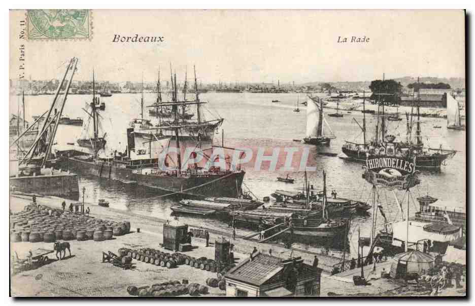 Bordeaux - La Rade - CPA 