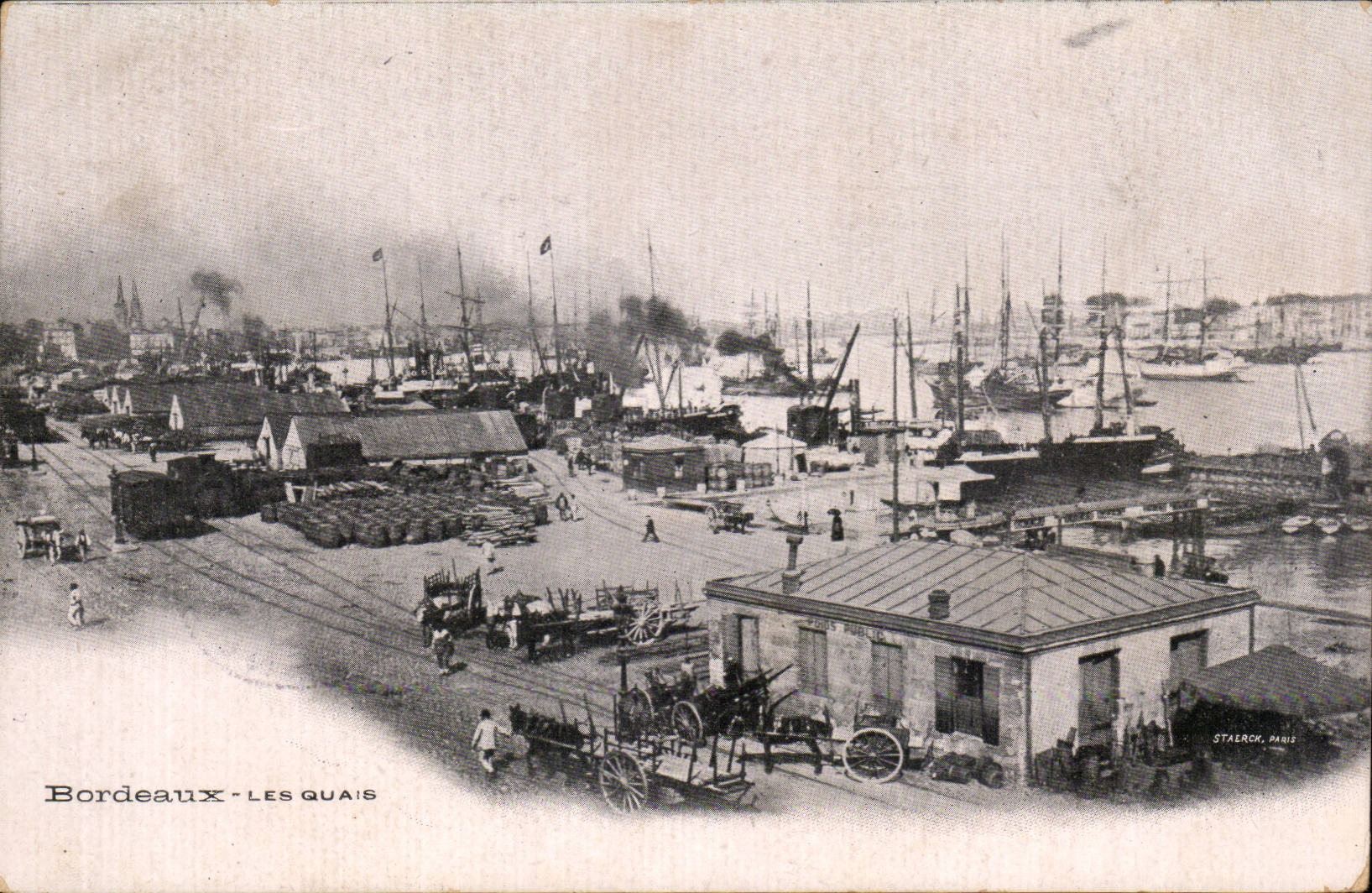 Bordeaux - Les Quais - CPA 