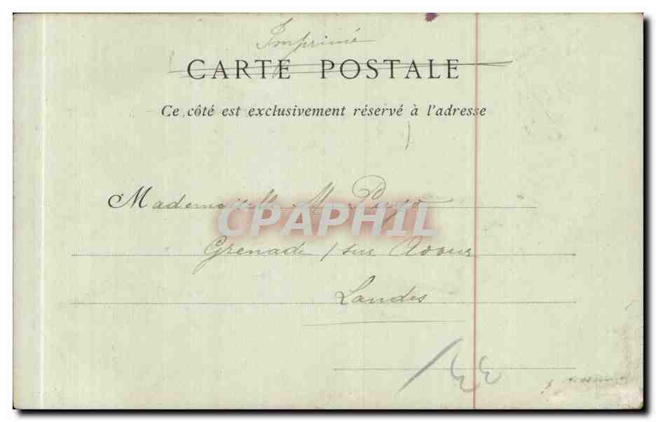 Bordeaux — Le Quai Louis XVIII — ND Pbol — Verso