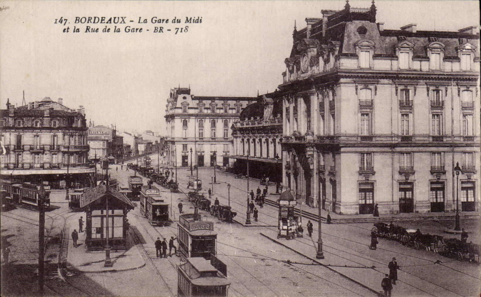 Bordeaux - La Gare du Midi - CPA 