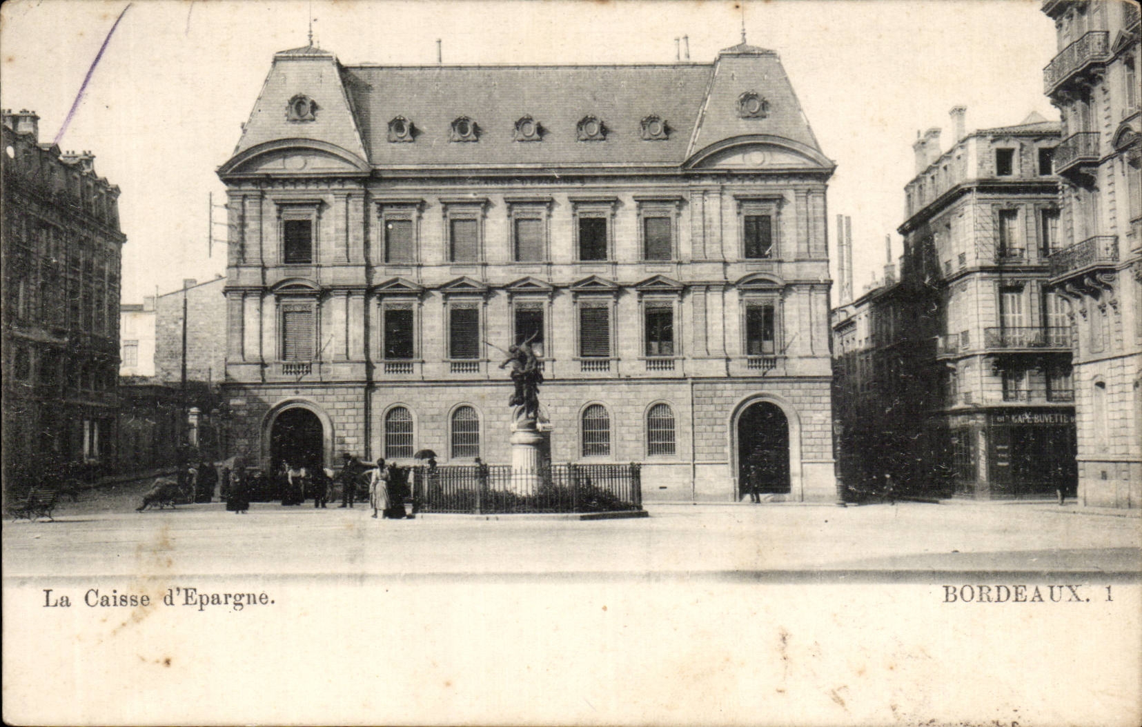 Bordeaux - La Caisse d'Epargne - CPA 