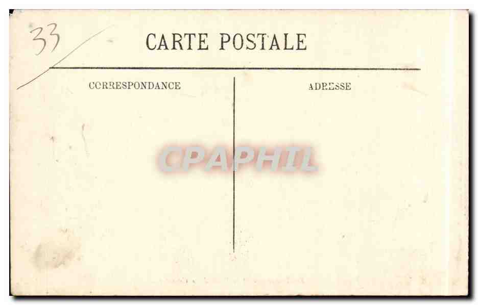 Bordeaux — The Cours de l'Intendance and Place de la Comédie — LL. — Back