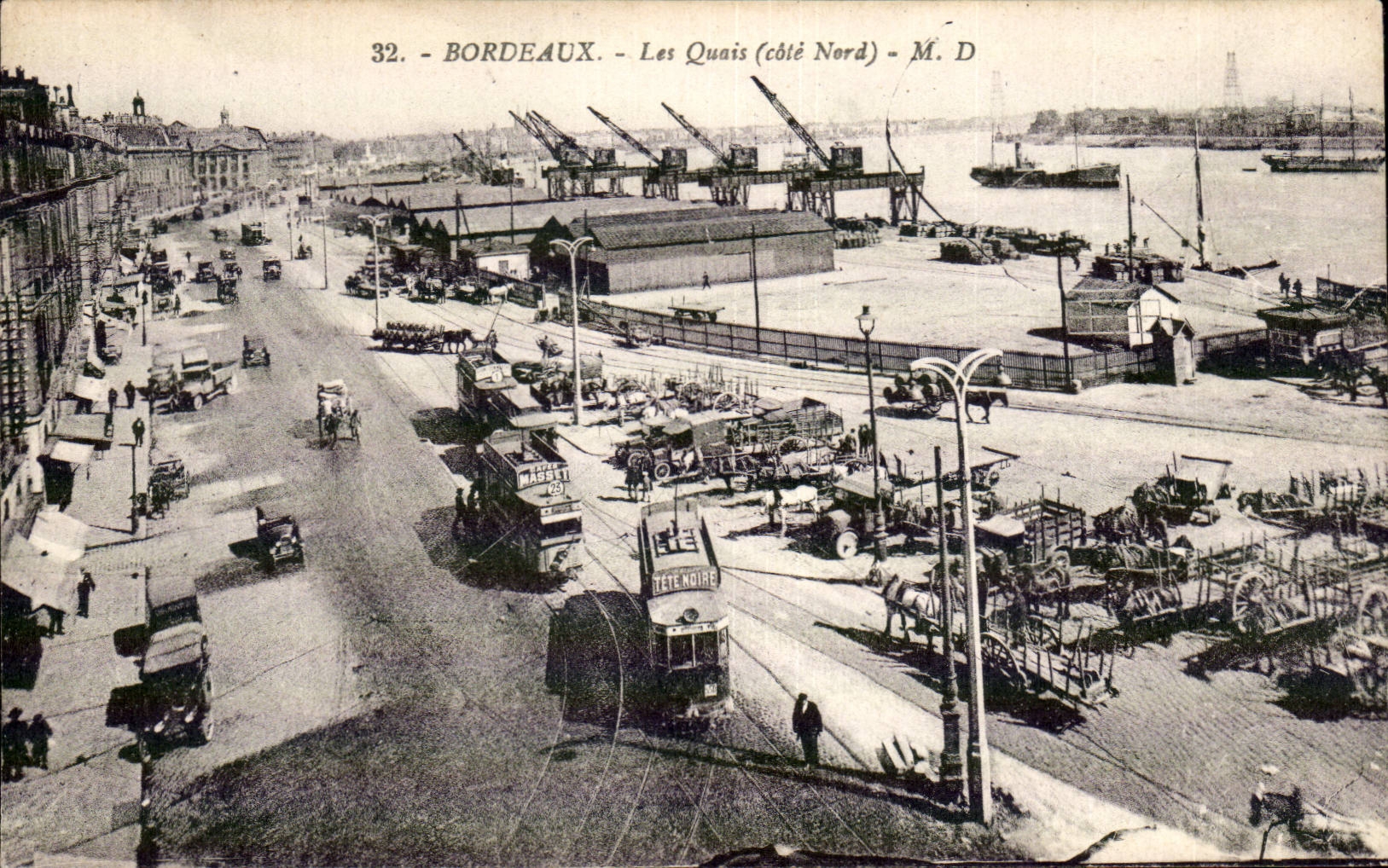 Bordeaux - Les Quais - CPA 
