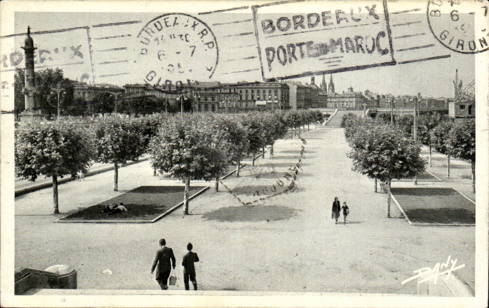 Bordeaux - Le Jardin - CPA 