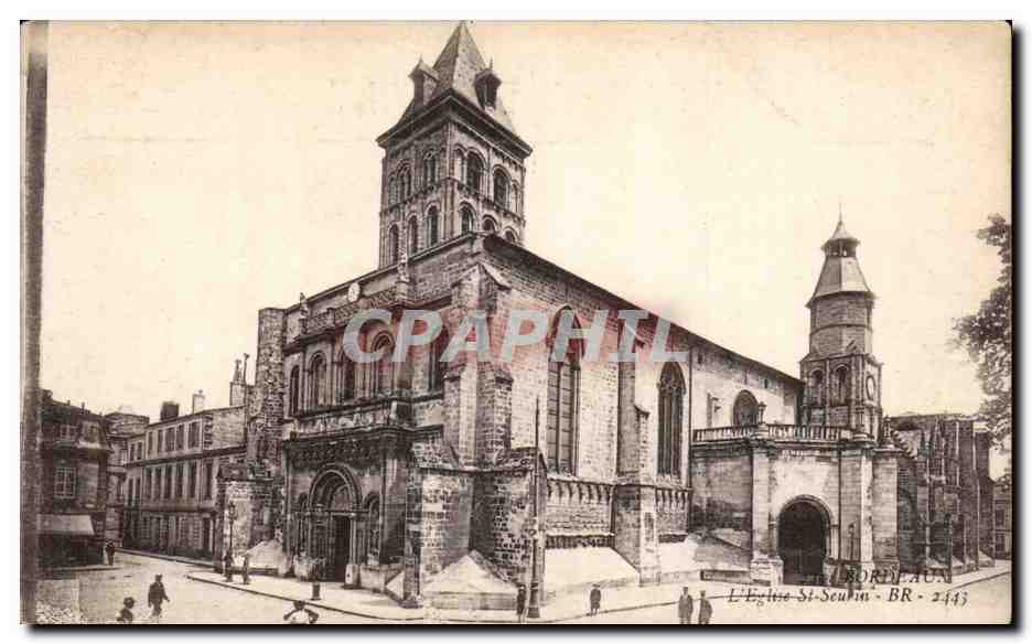 Bordeaux - L'Eglise St Seurin - CPA 