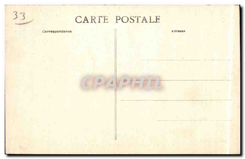 Bordeaux - Musee de Bordeaux - Les Francais devant Sebastapol - Isidore - CPA  — Verso