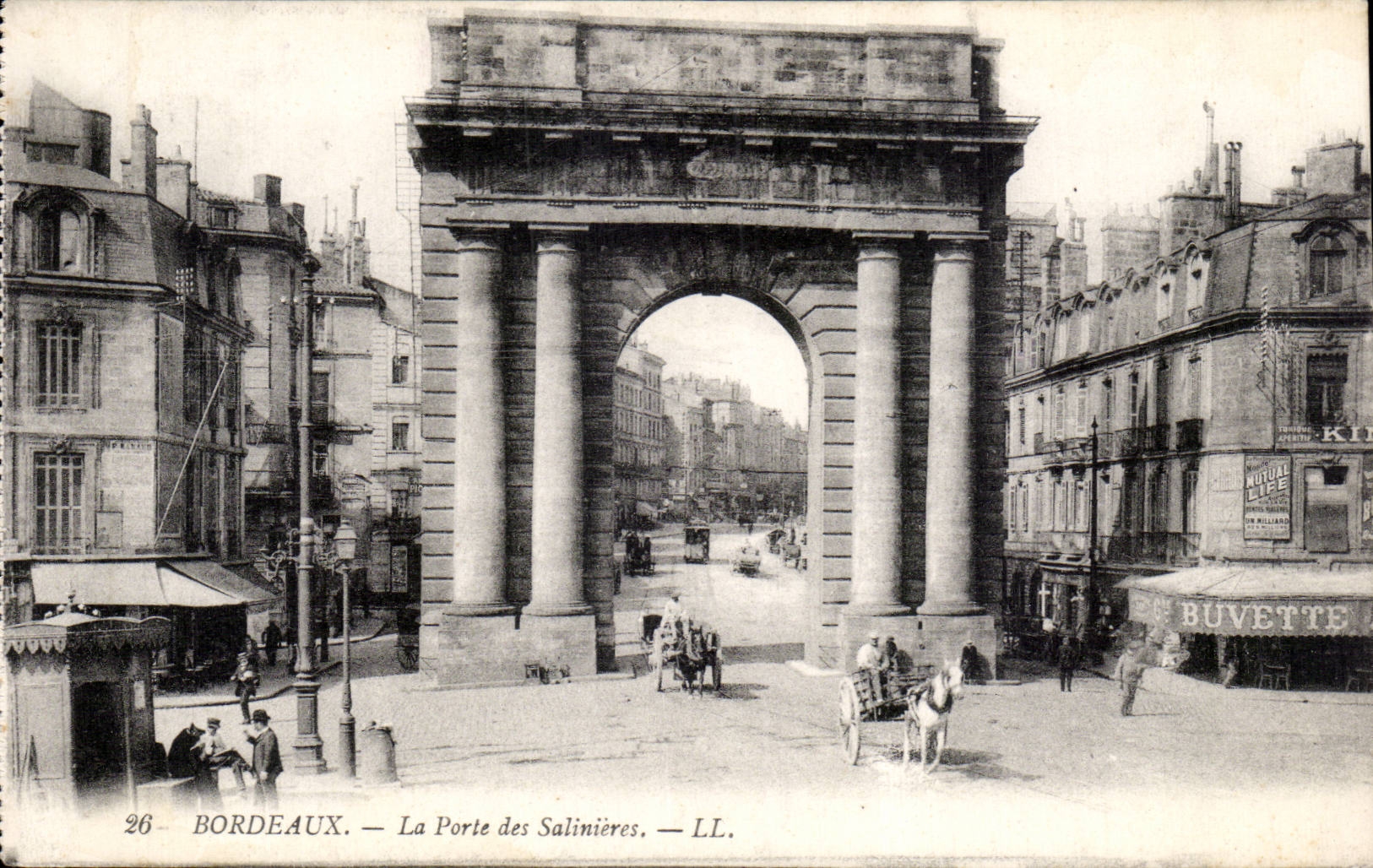 Bordeaux - La Porte des Salinieres - CPA 
