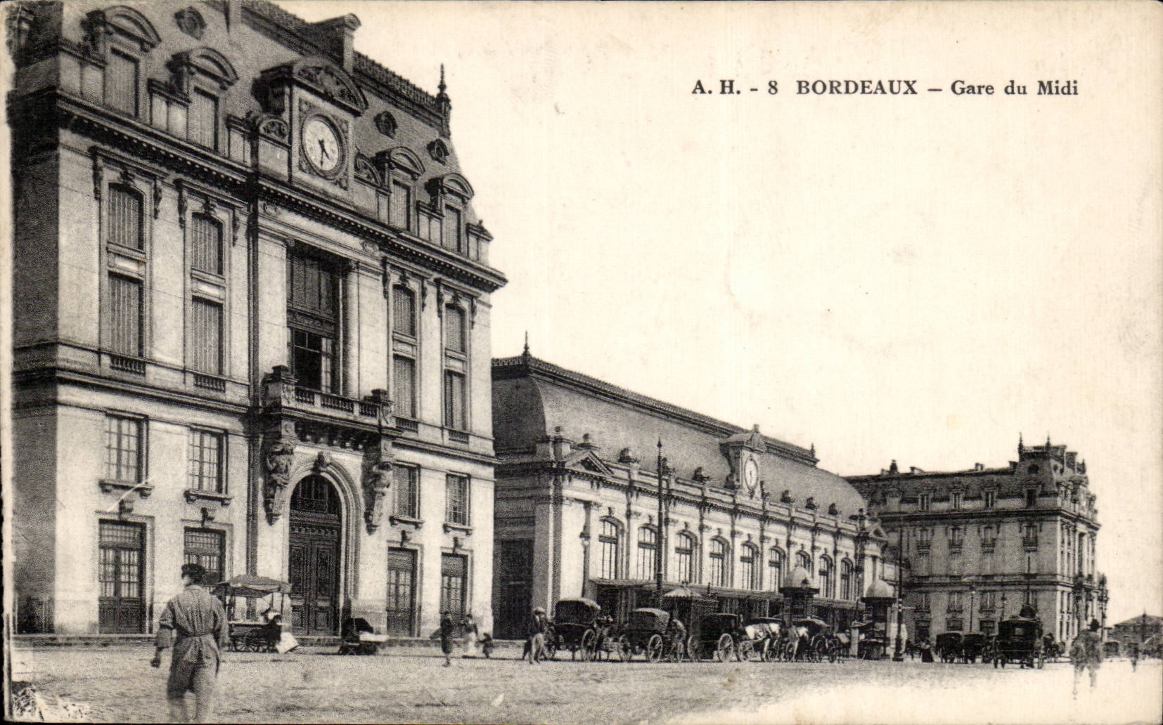 Bordeaux - Gare du Midi - CPA 