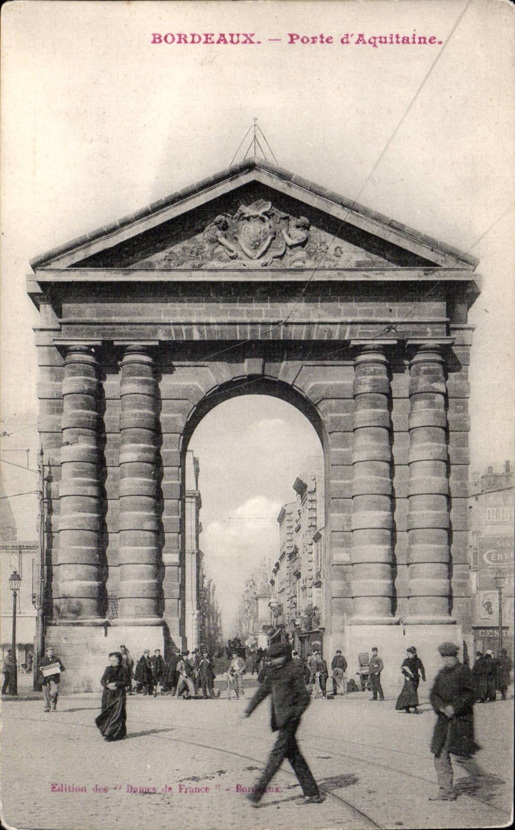 Bordeaux - Porte d'Aquitaine - CPA 