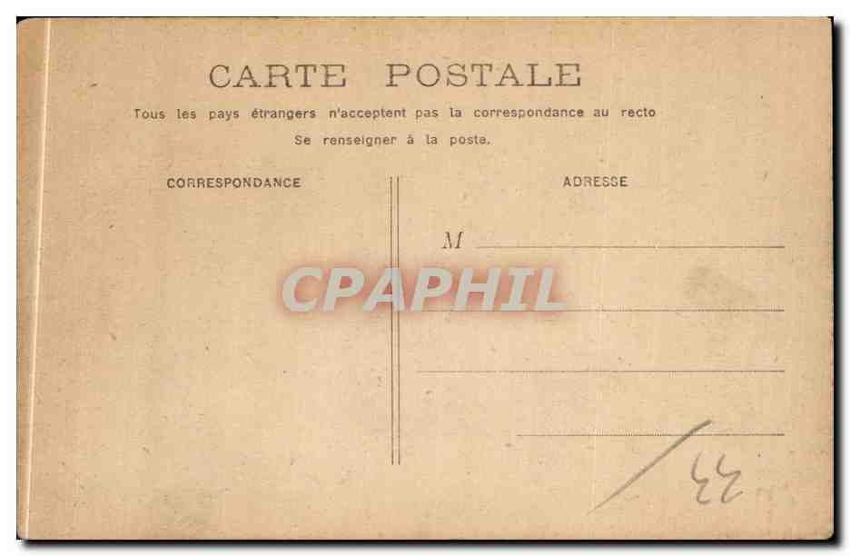 Bordeaux - Place d'Aquitaine - CPA  — Verso
