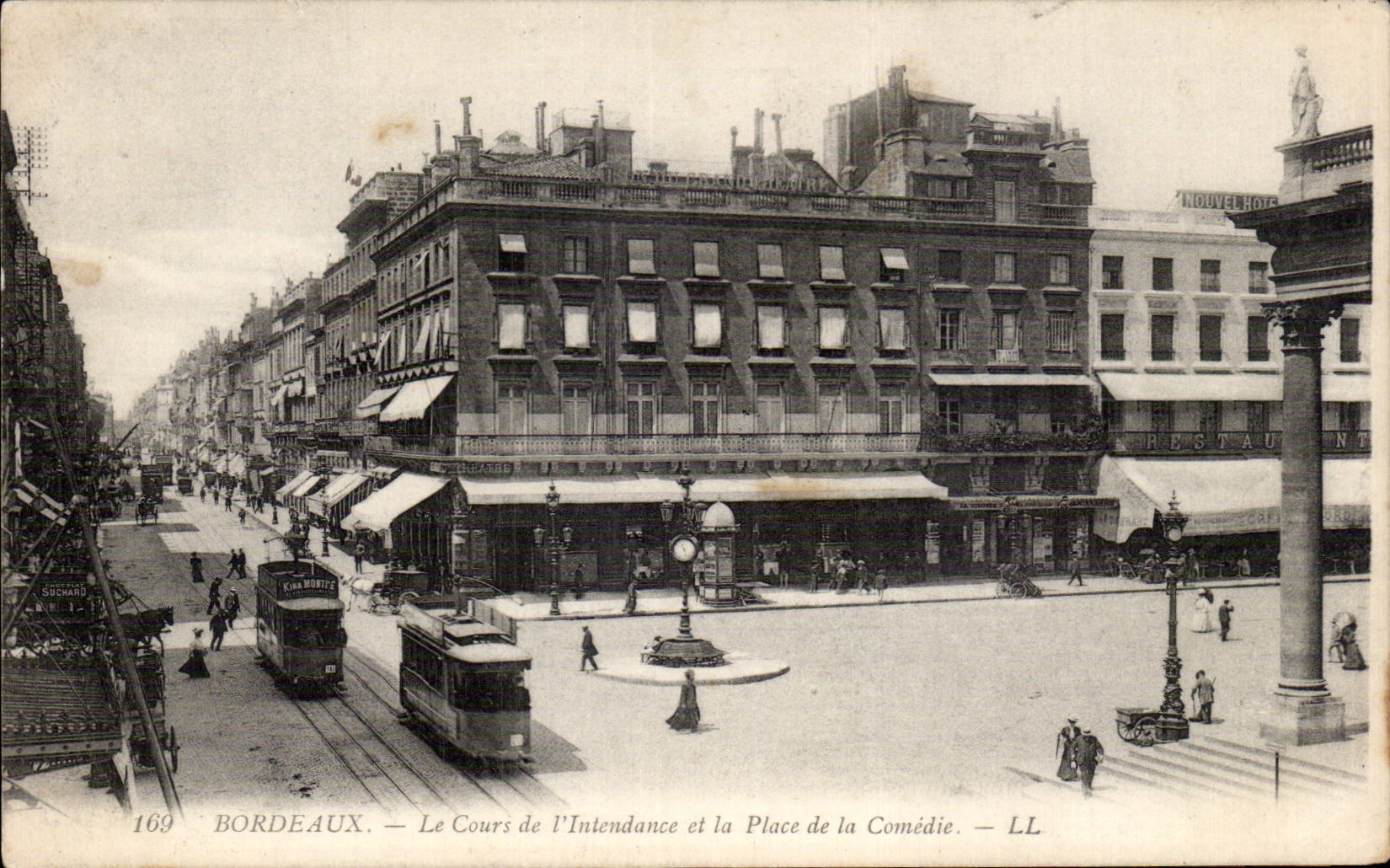 Bordeaux - Place de la Comedie - CPA 