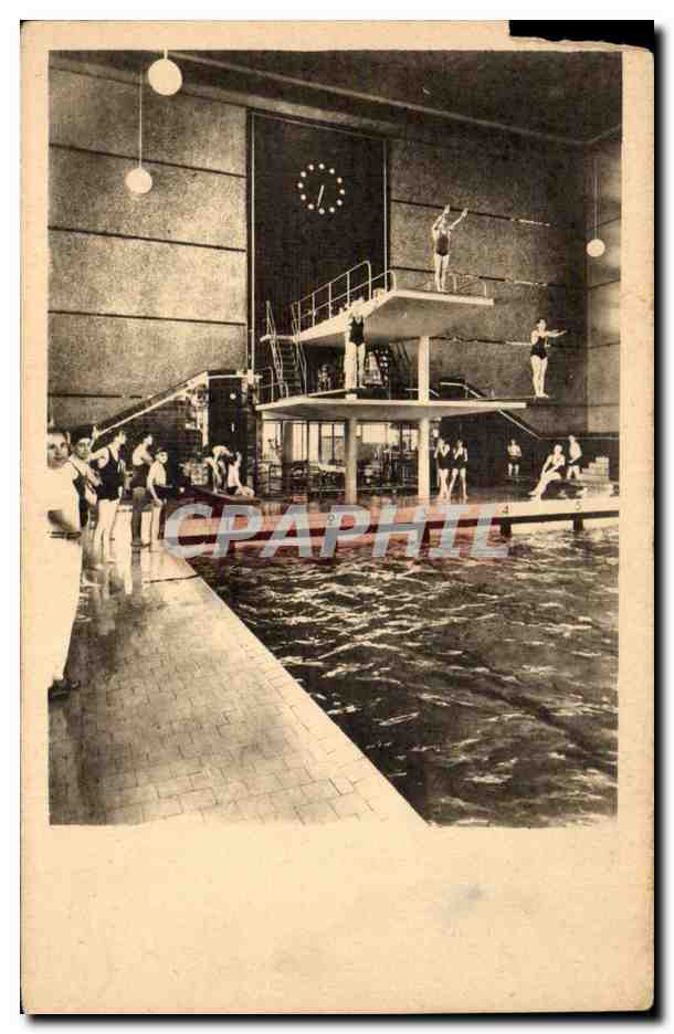 Bordeaux - Piscines Municipales de Bordeaux - Les Plongeoirs du Bassin D'Hiver - CPA 