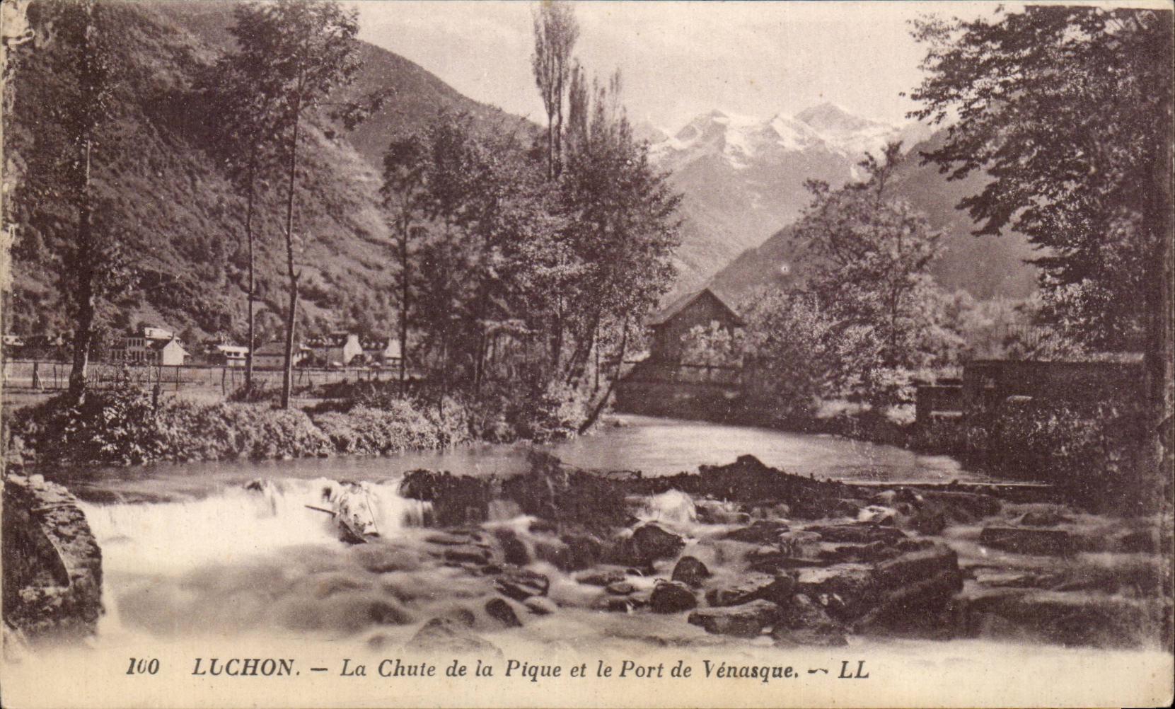 Luchon — La Chute de la Pique et le Port de Vénasque — LL