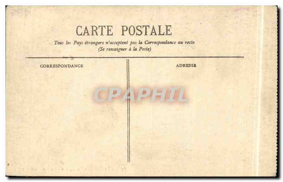 Luchon - Le Parc du Casino - CPA  — Rückseite