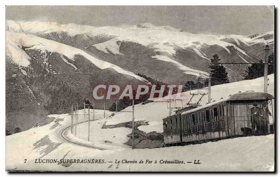 Luchon-Superbagnères — Le Chemin de Fer à Crémaillère — LL