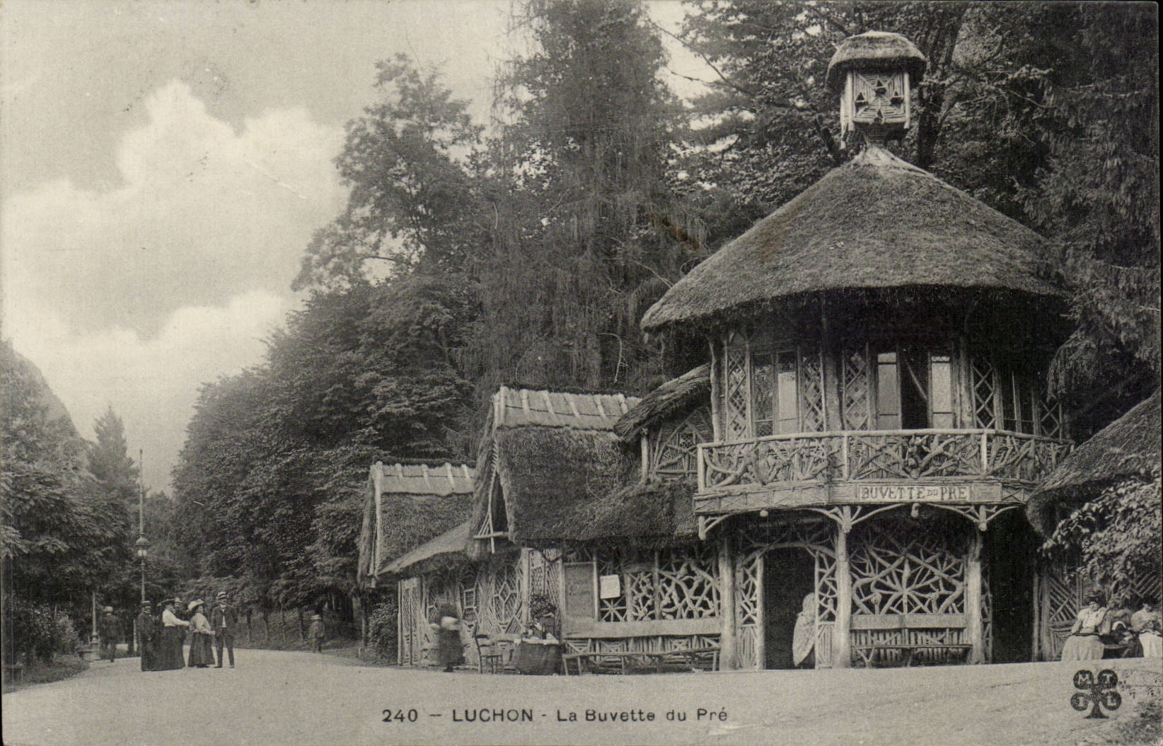 Luchon - La Buvette du Pré — éditeur M.T.L. n°240