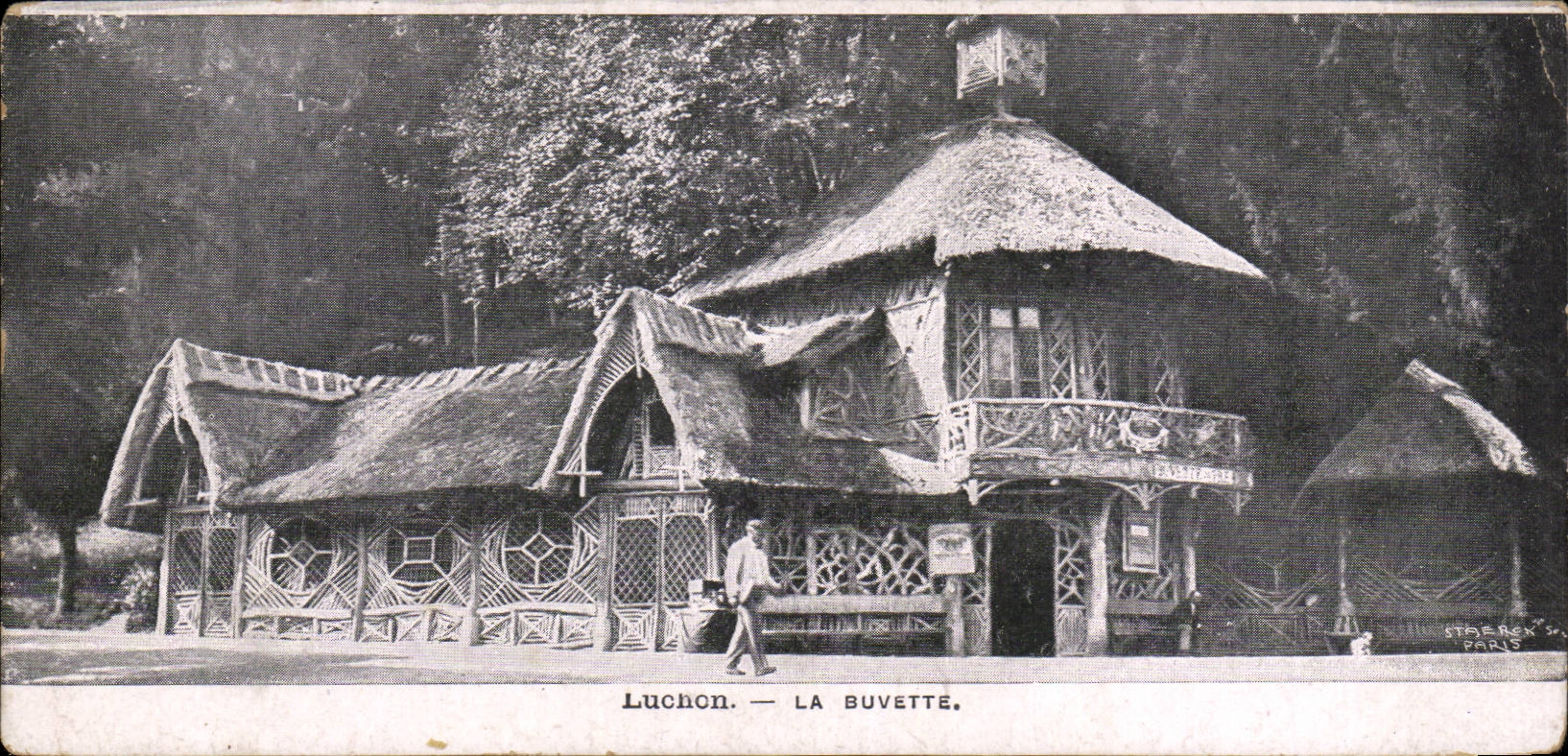 Luchon - La Buvette - CPA 