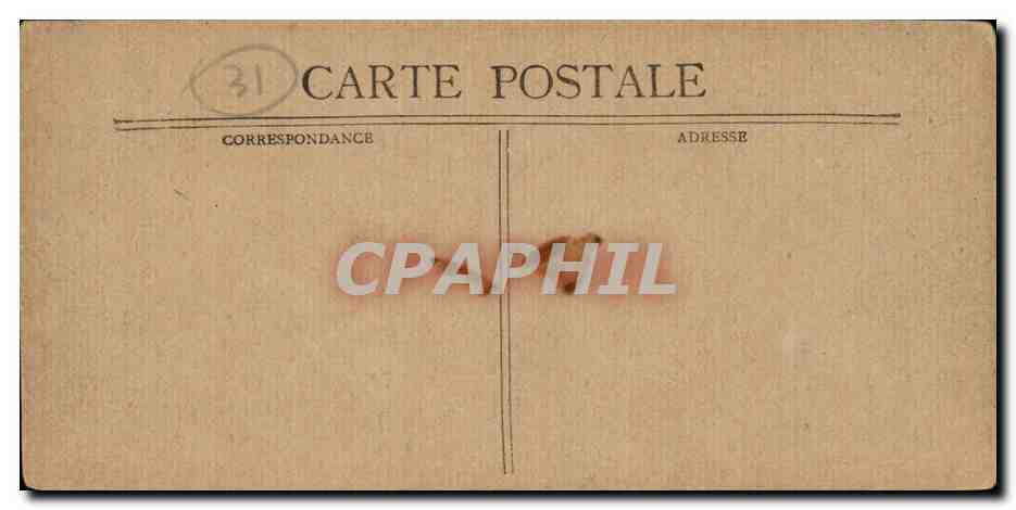 Luchon - La Buvette - CPA  — Rückseite