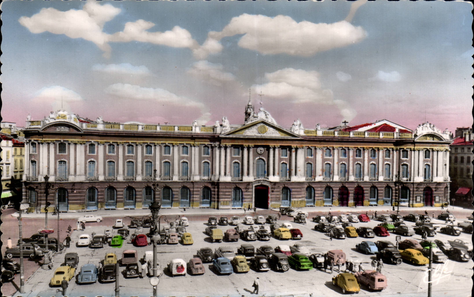Façade du Capitole — Hôtel de Ville (1750) — Édit. Océan, Toulouse